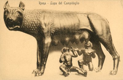 Rome, wolf of Campidoglio by Italian Photographer